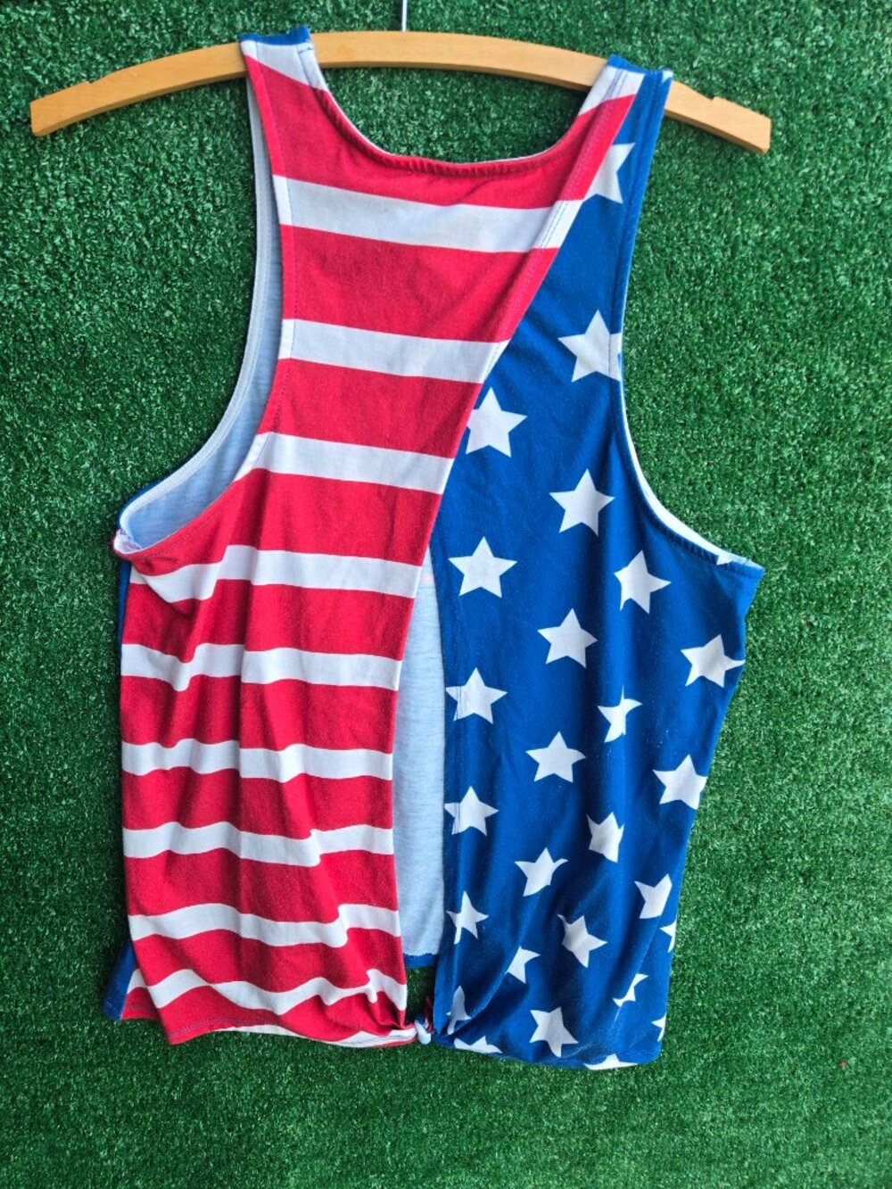NFL Buffalo Bills women's Americana tie-breaker sleeveless top - Picture 2 of 8